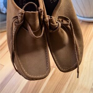 Clarks Men’s Padmora Brown Suede Loafers